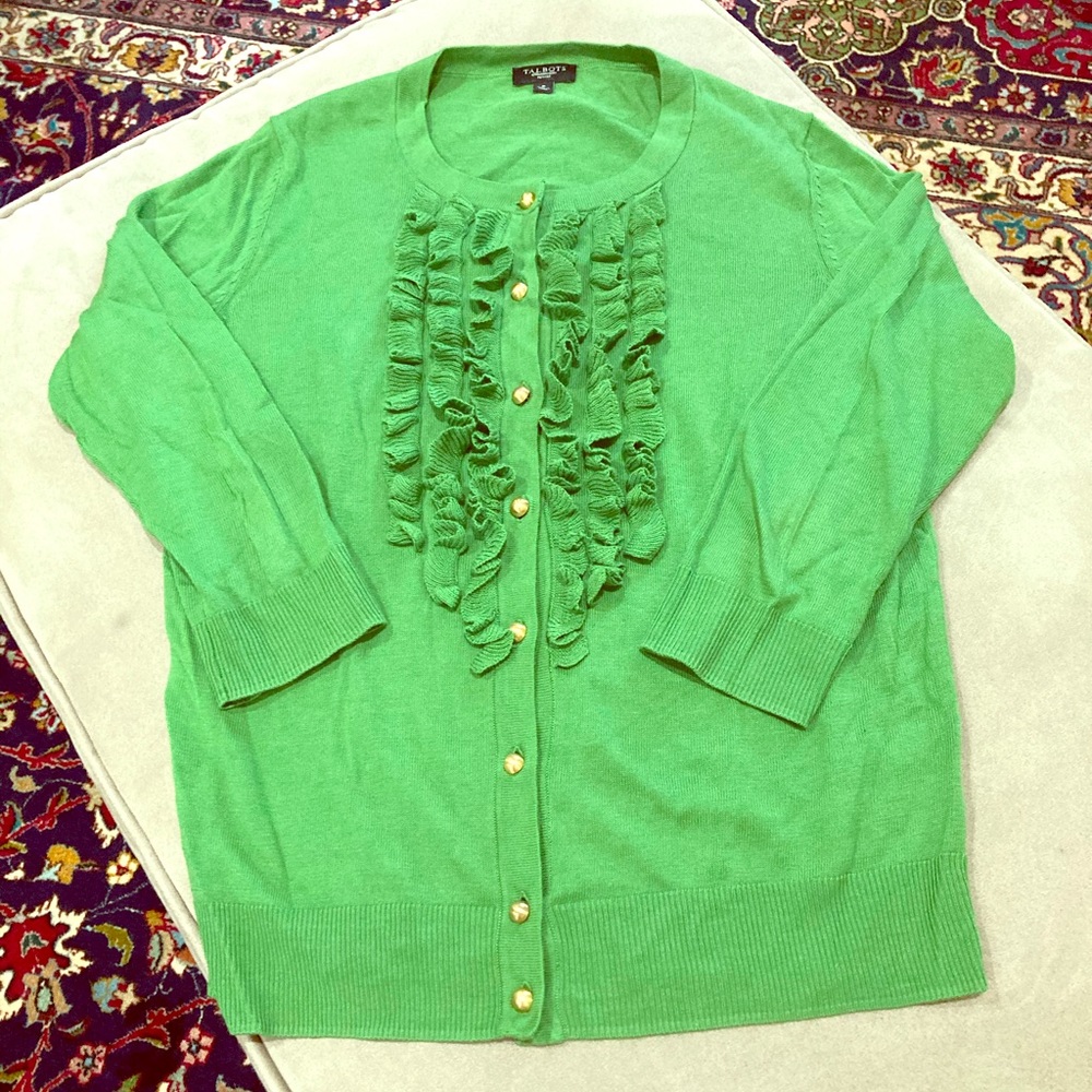 Green Cardigan